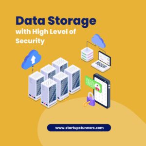Data Storage & Management services a mobile phone clouds and boxes for data storage 
