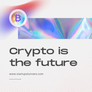 crypto is the future written image