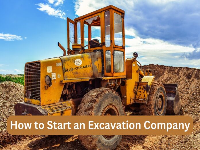 How to start an excavation company